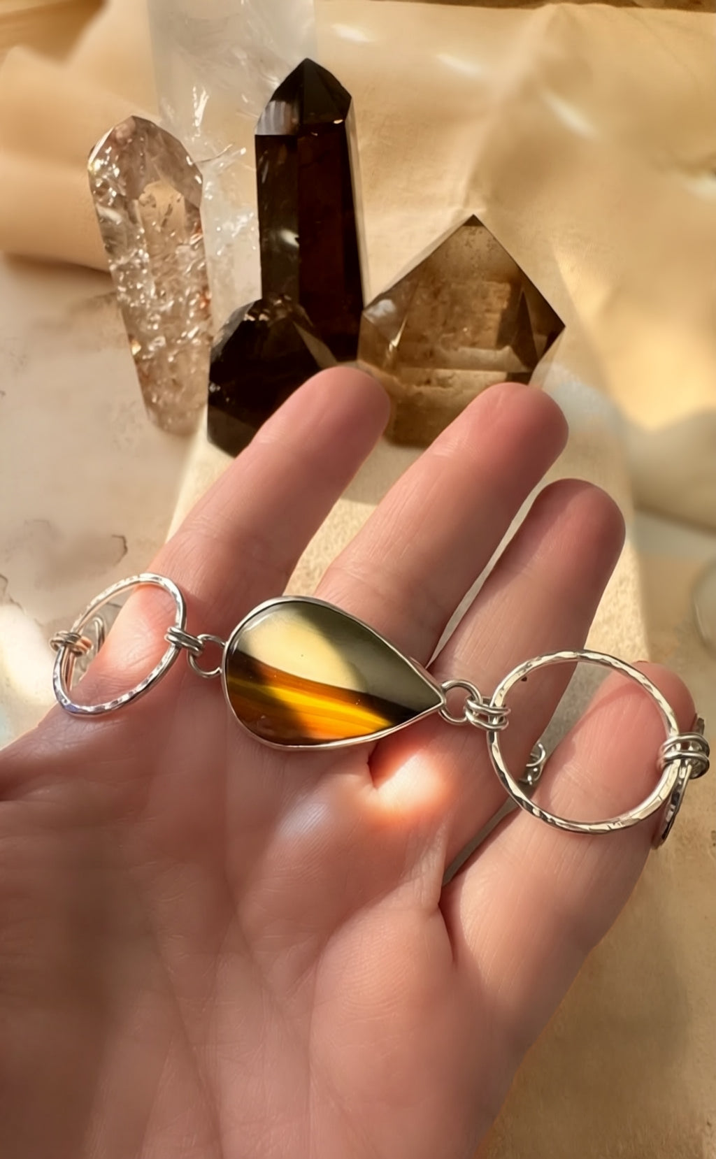 Monsoon | Desert Jasper Bracelet | Fine and Sterling Silver