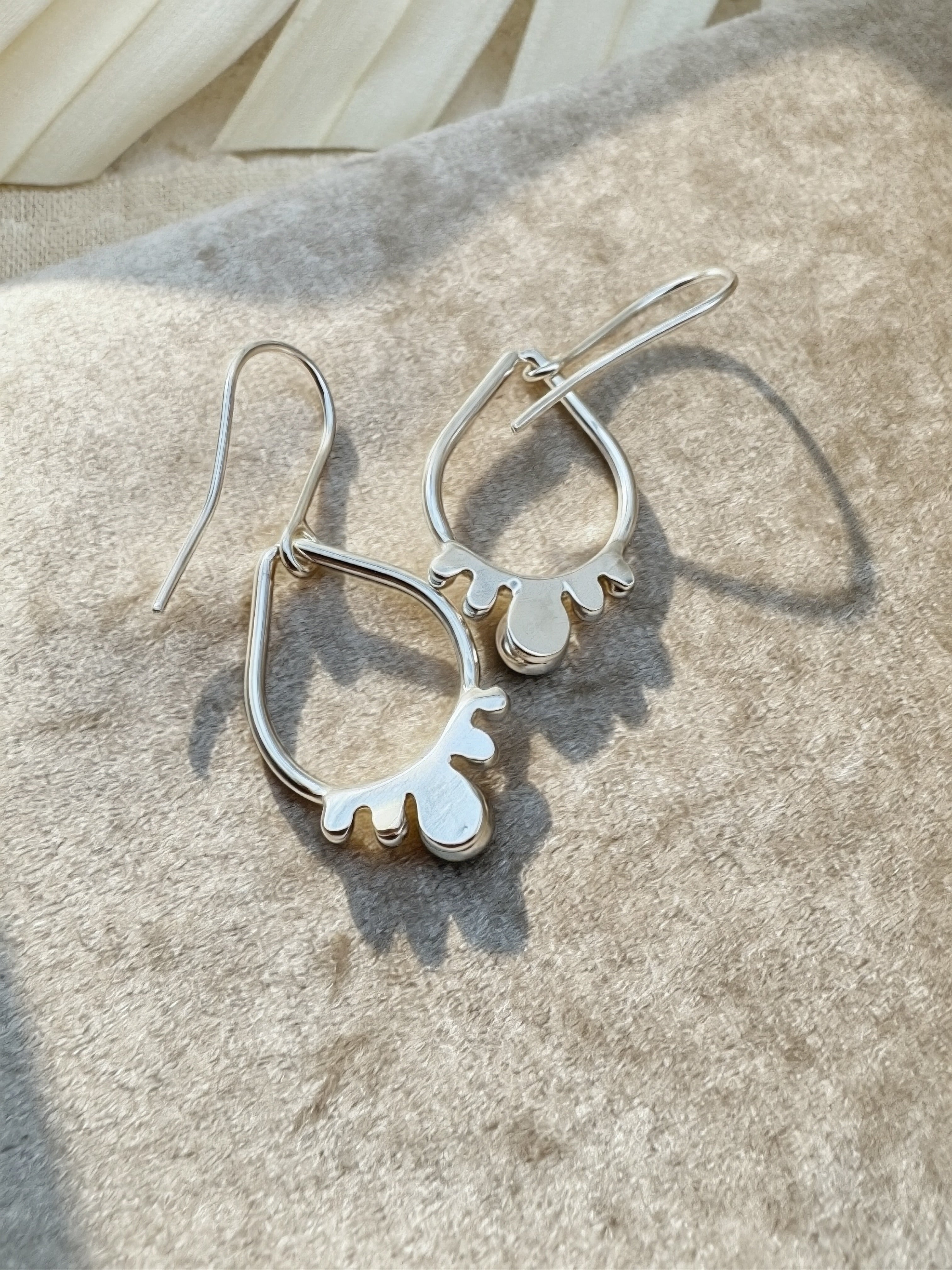 The Tidepool | Kingman Turquoise Teardrop Drop Earrings