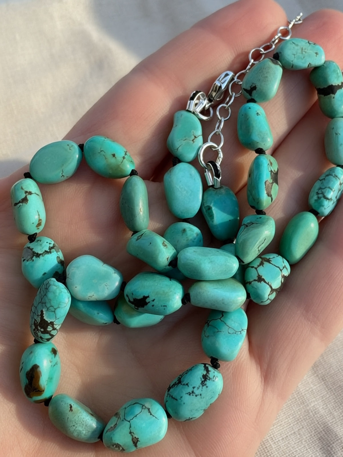 Desert Current Arizona Turquoise Necklace