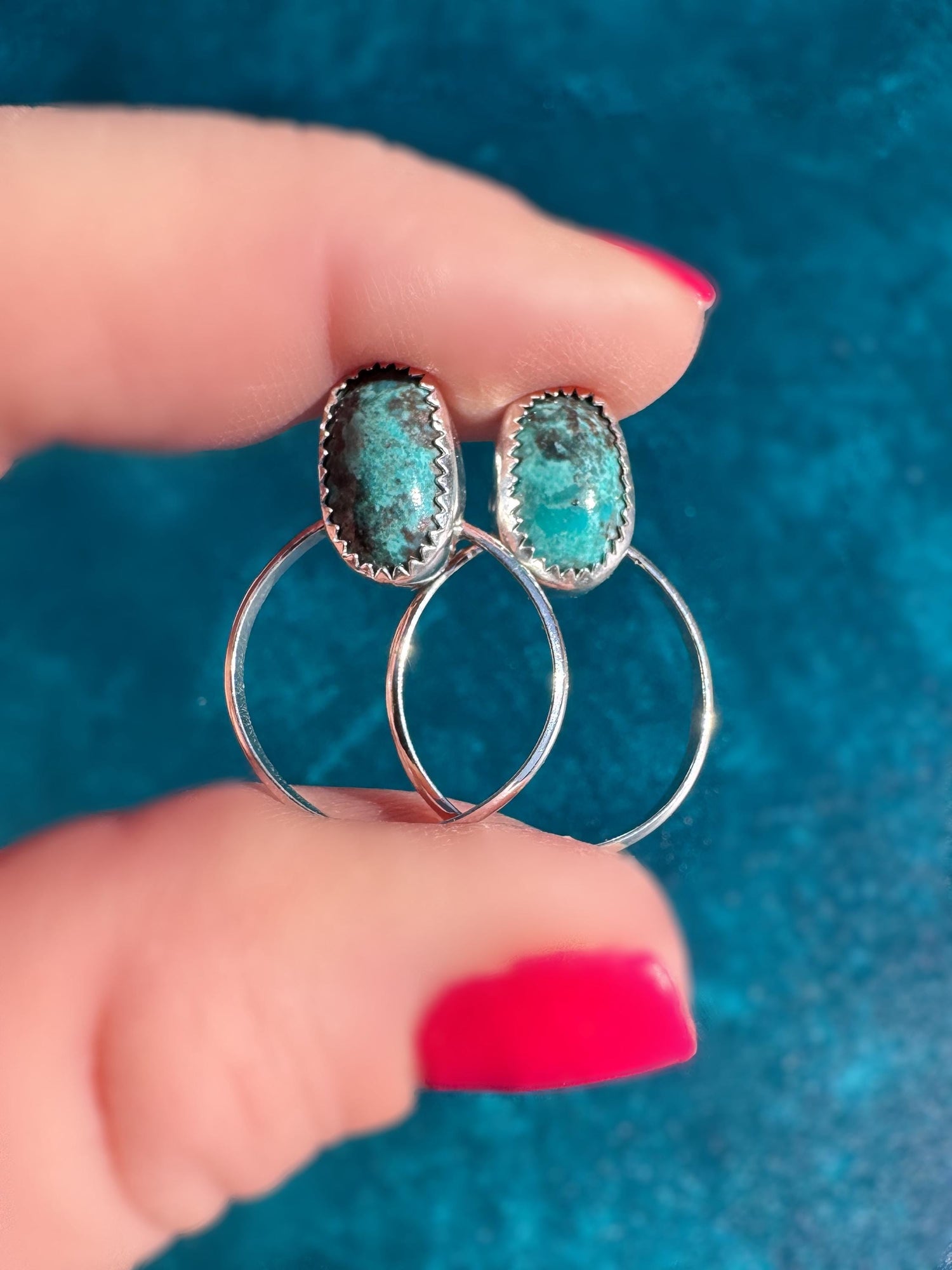 Bisbee hoop earrings